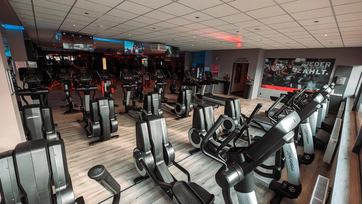Crosstrainer im Cardiobereich